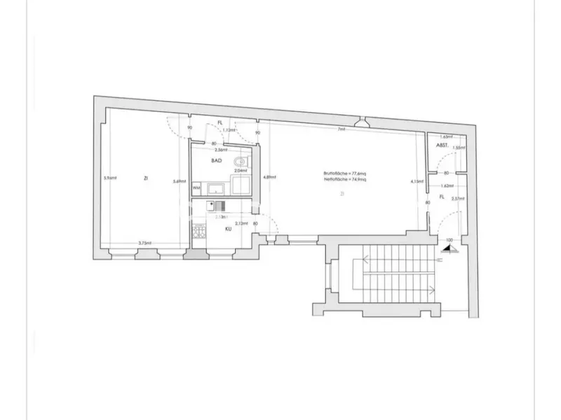 Tauschwohnung: Schöne 2 Zimmer Wohnung in Wasser- und Tiergartennähe. — photo 1